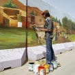 Les murs de Bagdad prennent des couleurs