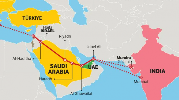 Le corridor Inde–Moyen-Orient–Europe (IMEC)