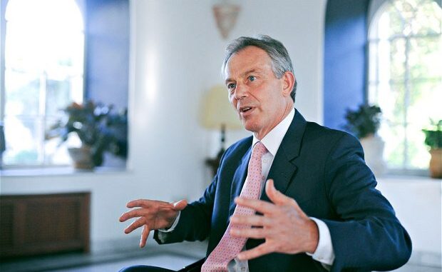 tony blair plan Gita pour gaza