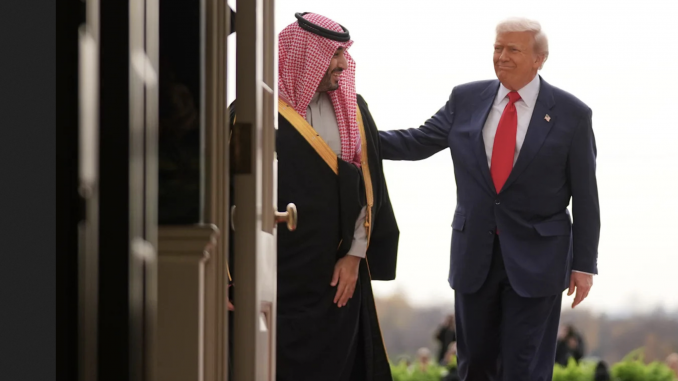 Le pacte géant USA–Arabie qui redessine le Moyen-Orient