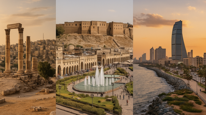 comment Amman, Erbil et Djeddah redessinent la carte du Moyen-Orient